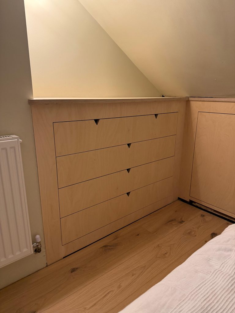 Handmade bespoke wardrobes and storage solutions Brighton - Tom's Bespoke Carpentry