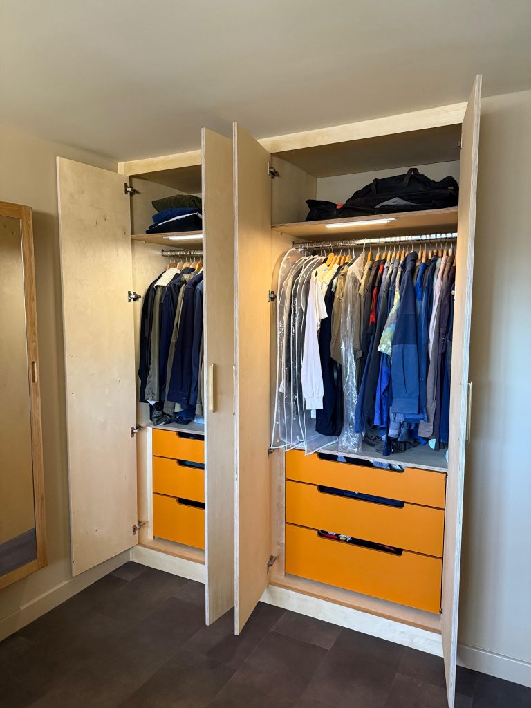 Handmade bespoke wardrobes and storage solutions Brighton - Tom's Bespoke Carpentry