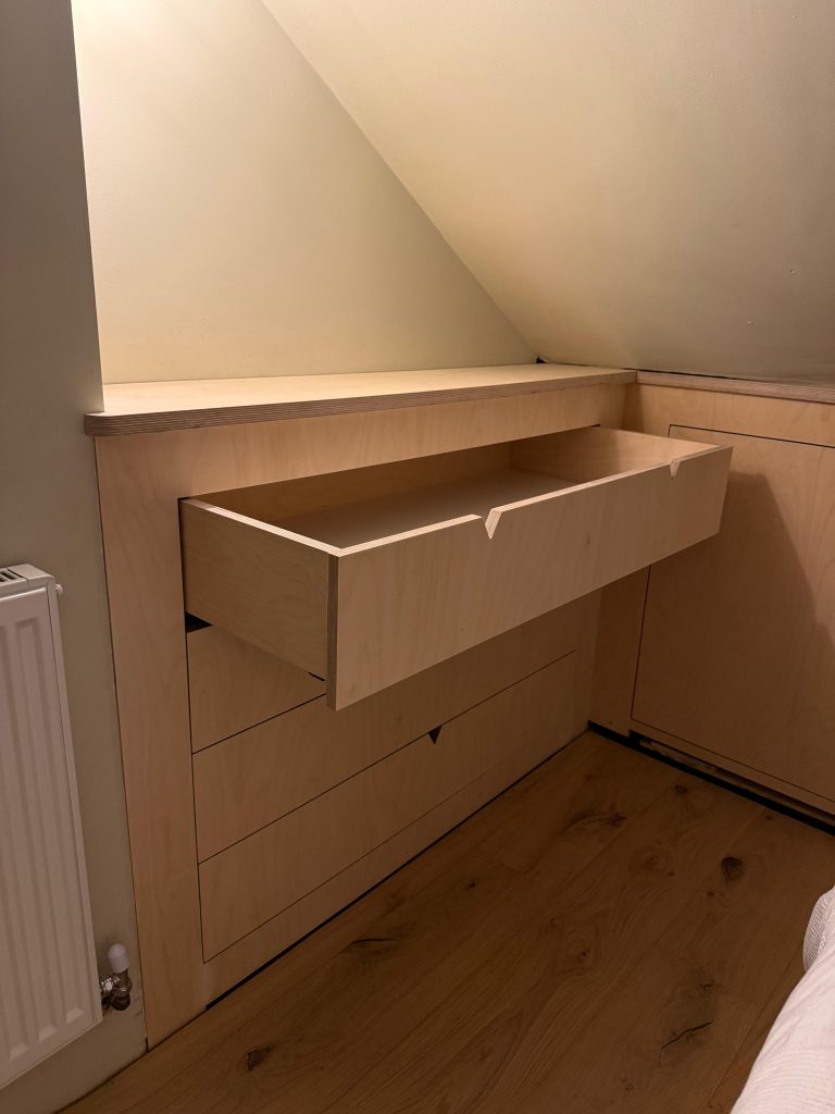 Handmade bespoke wardrobes and storage solutions Brighton - Tom's Bespoke Carpentry