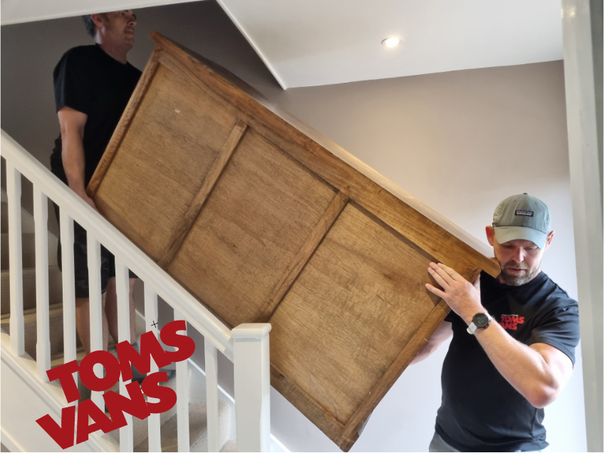 Tom's Vans Removals Team hard at work during another smooth Bristol Home Move - call the Home Movers you can count on