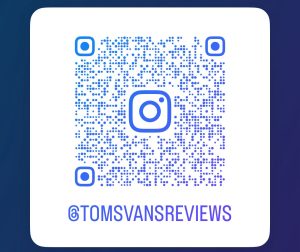 Follow Tom's Vans Instagram Reviews by scanning this QR code - keep up to date with the latest customer reviews and feedback on Tom's Vans Removals Bristol